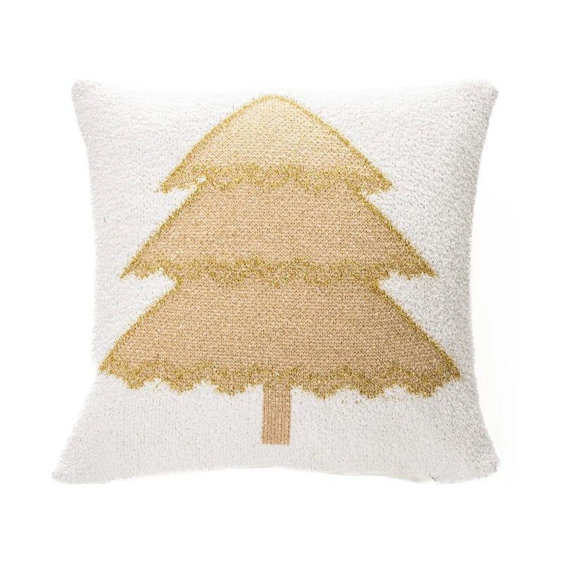 Coussin avec un sapin Lior  (20'' x 20'') - Par Brunelli