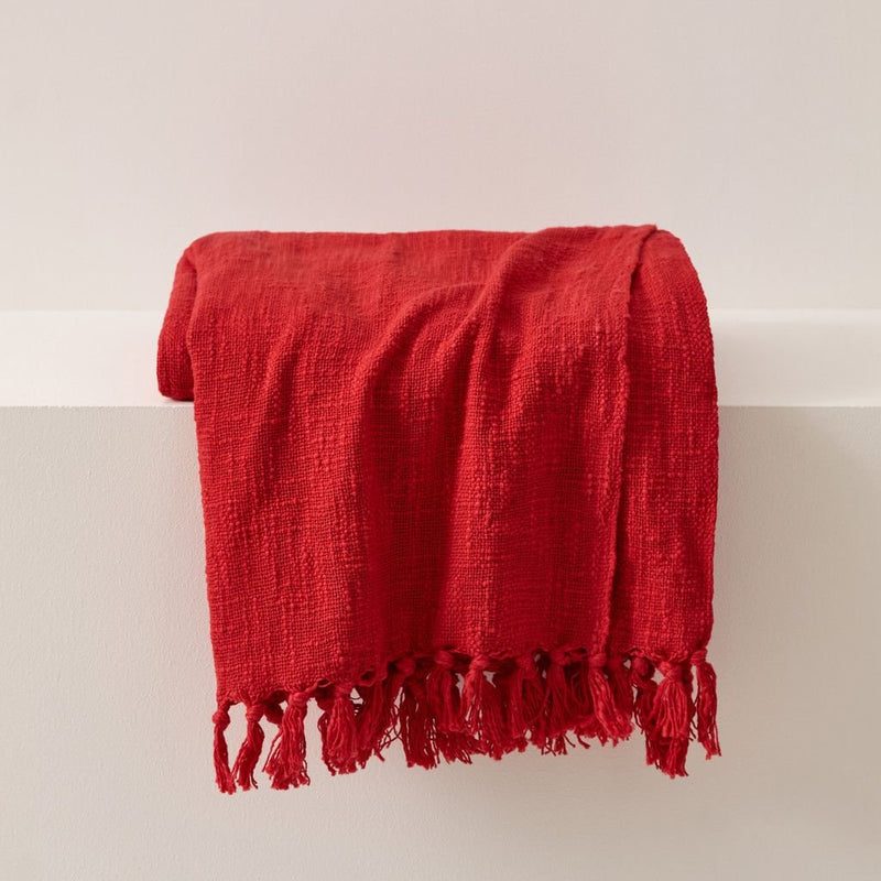 Jeté COZY- Rouge  ( 50''x60'')